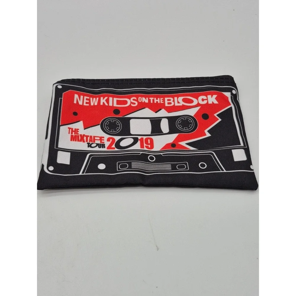 New Kids on the Block The Mixtape Tour 2019 Makeup Bag Zip Up Pouch NKOTB